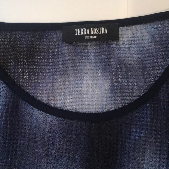 Terra Nostra Tunic Blue Tie dye effect - Picture 2 of 3